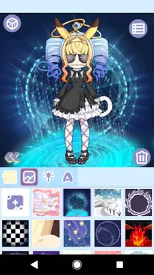 Magical Girl Dress Up Magical android App screenshot 9