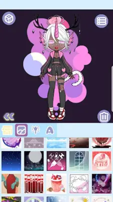 Magical Girl Dress Up Magical android App screenshot 12