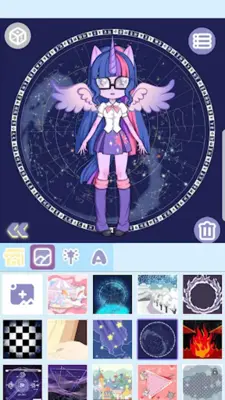 Magical Girl Dress Up Magical android App screenshot 14