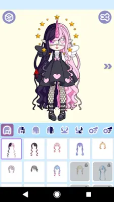 Magical Girl Dress Up Magical android App screenshot 15