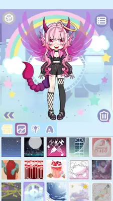 Magical Girl Dress Up Magical android App screenshot 3