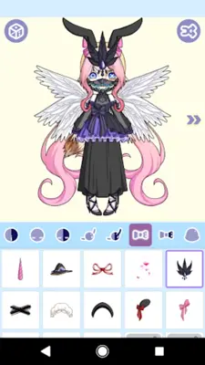 Magical Girl Dress Up Magical android App screenshot 5