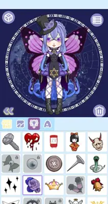 Magical Girl Dress Up Magical android App screenshot 7