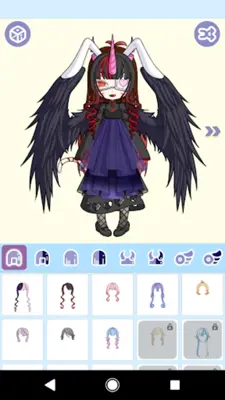 Magical Girl Dress Up Magical android App screenshot 8